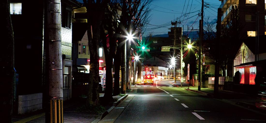 福岡県大野城市のLED防犯灯